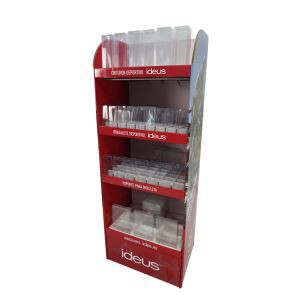 सहायक रसोई उपकरण सुपरमार्केट पॉप कार्डबोर्ड डिस्प्ले स्टैंड